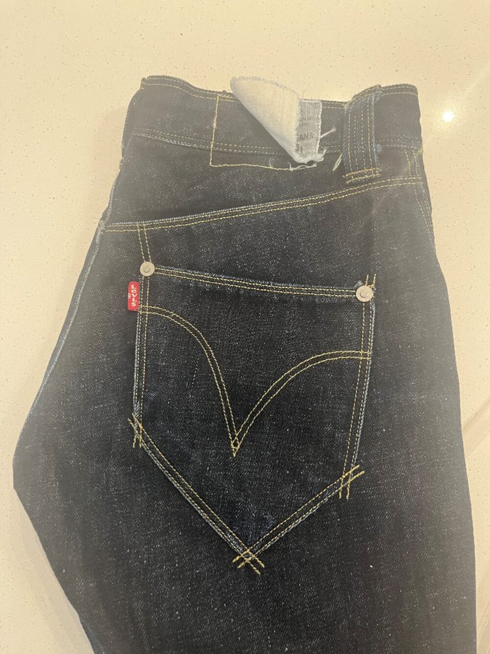 Levi’s Engineered Jeans — Vintage (early era) | Dark Rinse | Rigid / Non-Stretch